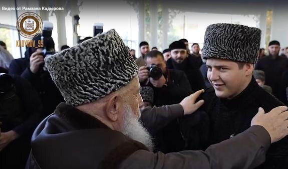    Скриншот из видео, опубликованного Рамзаном Кадыровым в соцсетях.