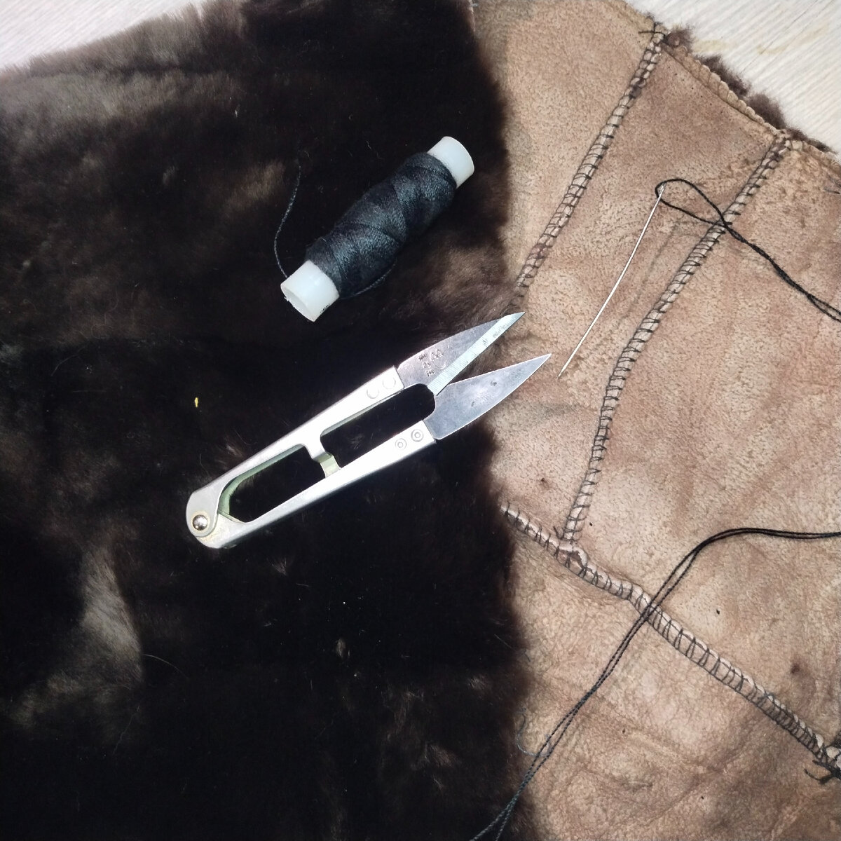 Делаю из воротника капюшон