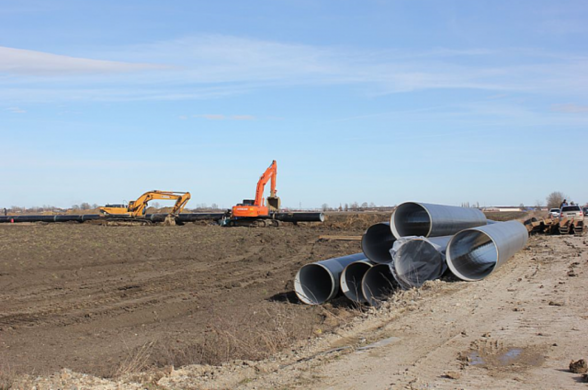    За 4 года на Кубани построили 70 км сетей трех групповых водопроводов