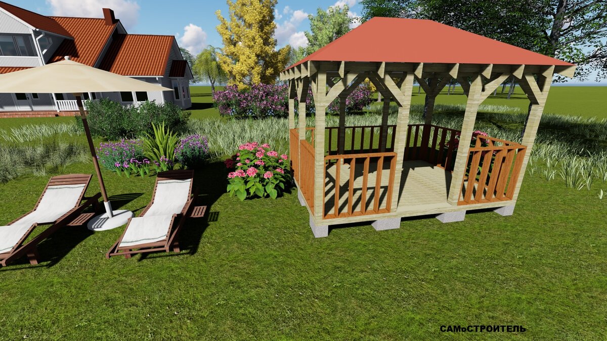 Проект беседки