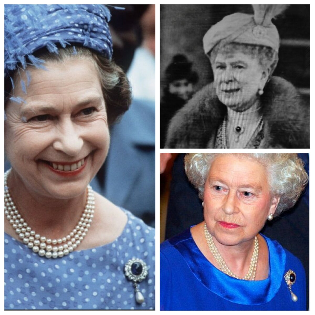 Мария Текская и Елизавета II