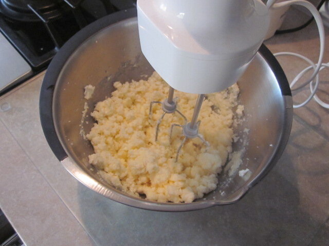 Масло + сахар