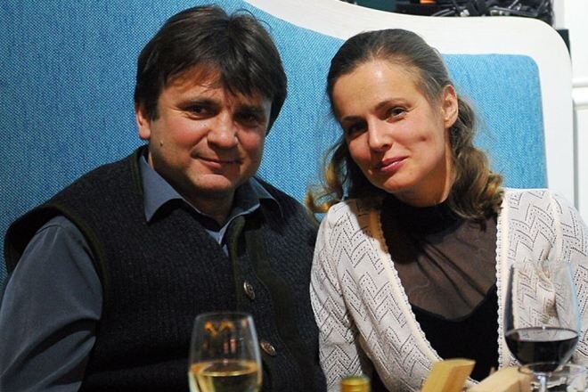 Тимур Кизяков с женой Еленой