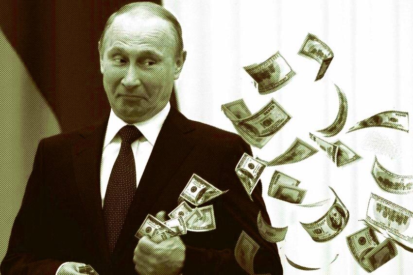 Путин и его деньги.