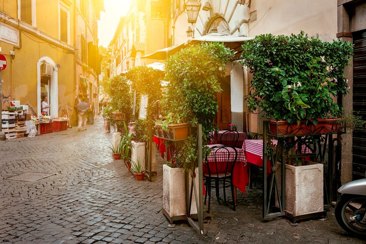 Улочка в Риме (источник: silion.ru)