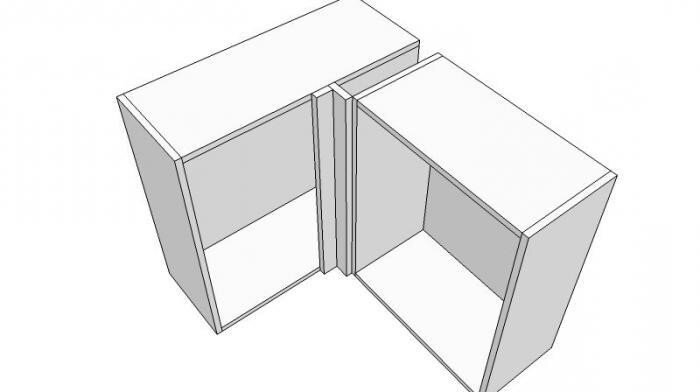 Как сделать угловой шкаф, чертежи и схема расчета деталей