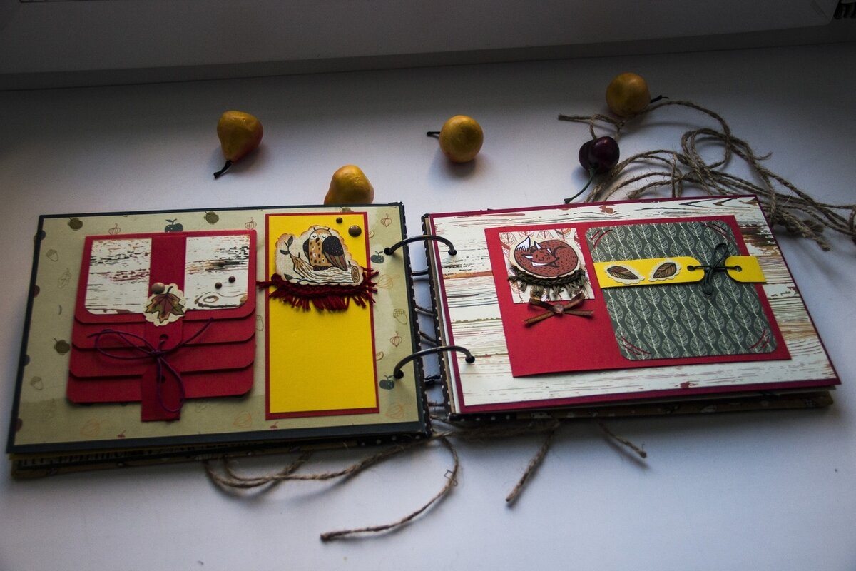 Работа "Альбом для детских фотографий"