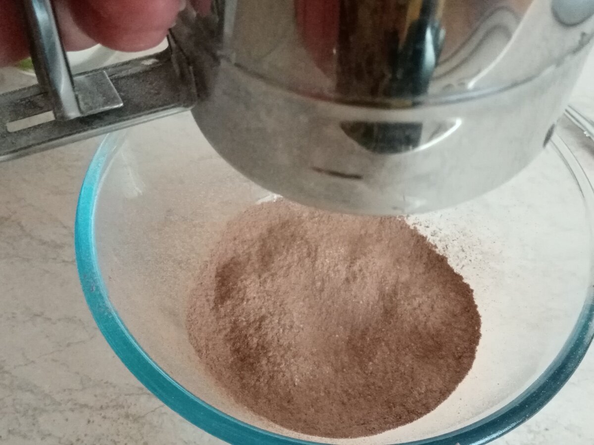 Приготовление брауни.