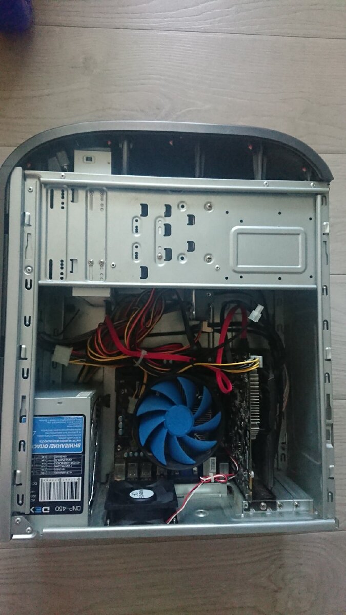 Фотография готового варианта сборки, после "апгрейда"