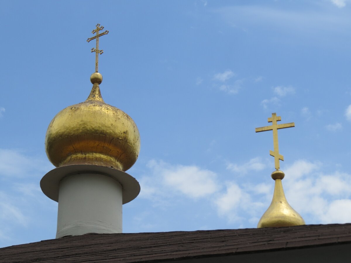 Православный храм в Калифорнии. Фото автора. 