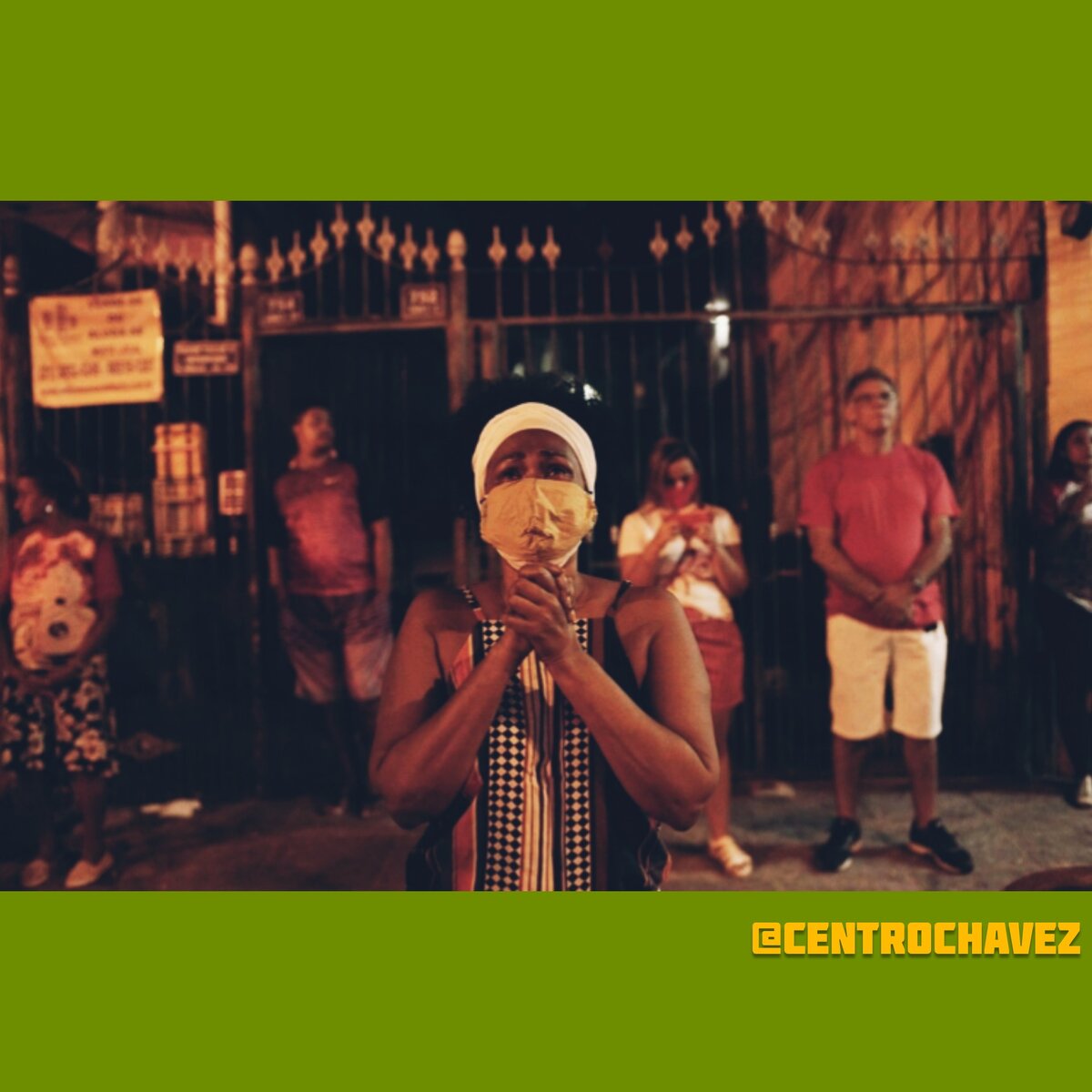 Уличная молитва в Бразилии во времена коронавируса