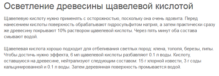 Скриншот с сайта master-srubov.ru. Но на всех сайтах информация одинакова