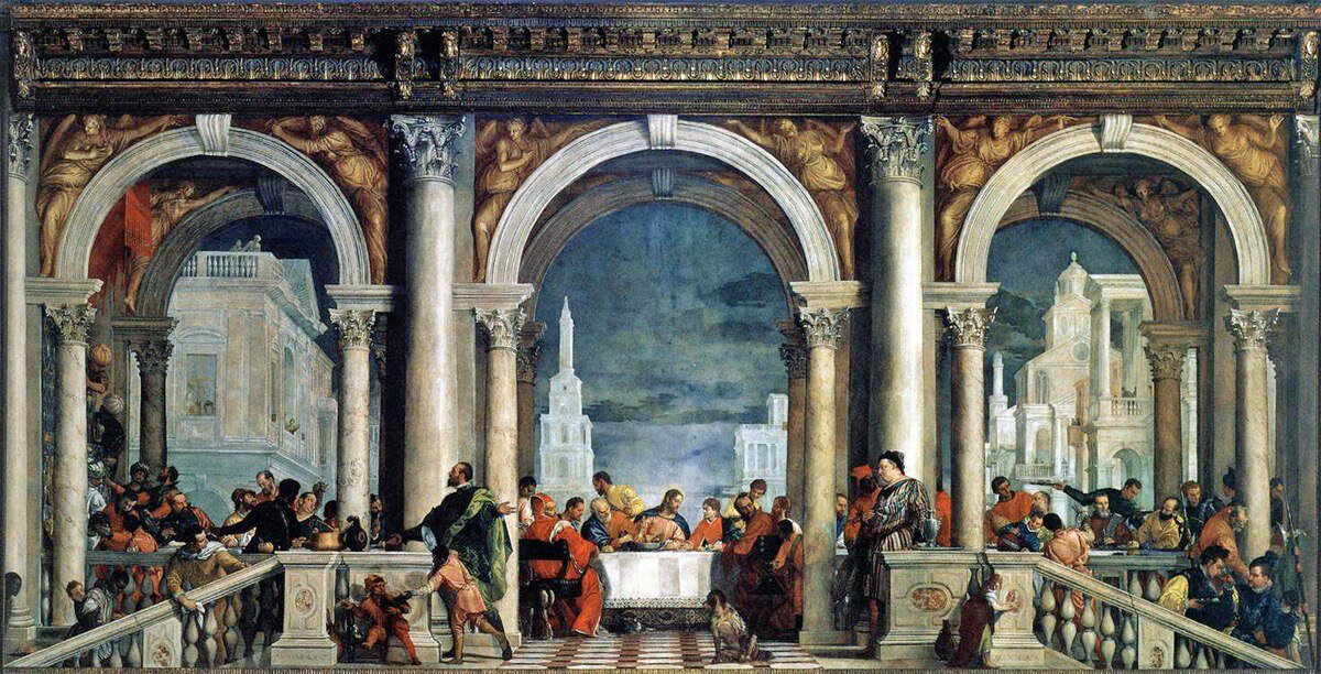 Паоло Веронезе, "Пир в доме Левия"