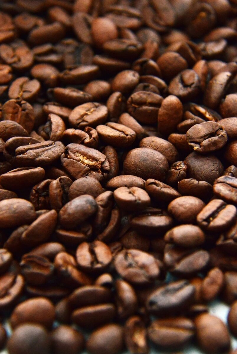 Ароматные зёрна кофе