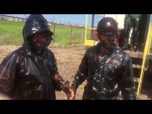 Тяжелые будни нефтяников