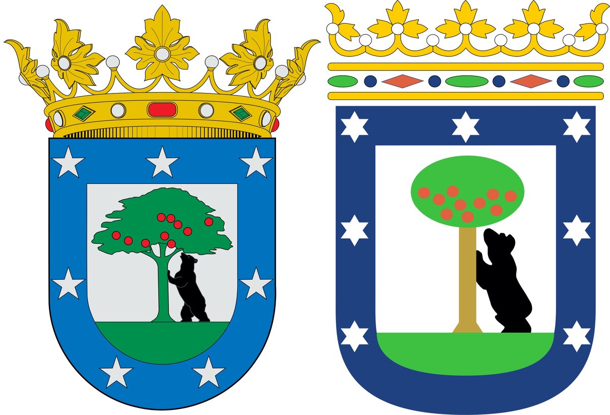 Файл:Coat of Arms of Madrid City (1939-1967).svg - Википедия