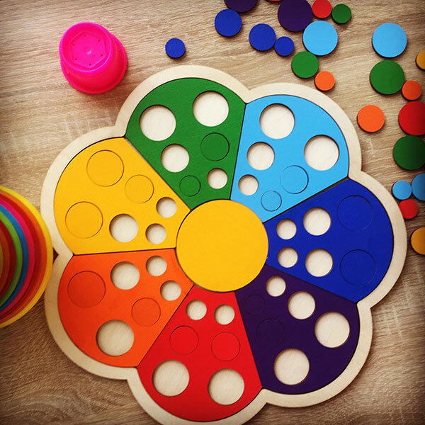 Мозаика "Цветик-семицветик"