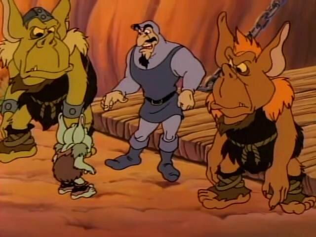 Герцог Игторн и его подчиненные гоблины