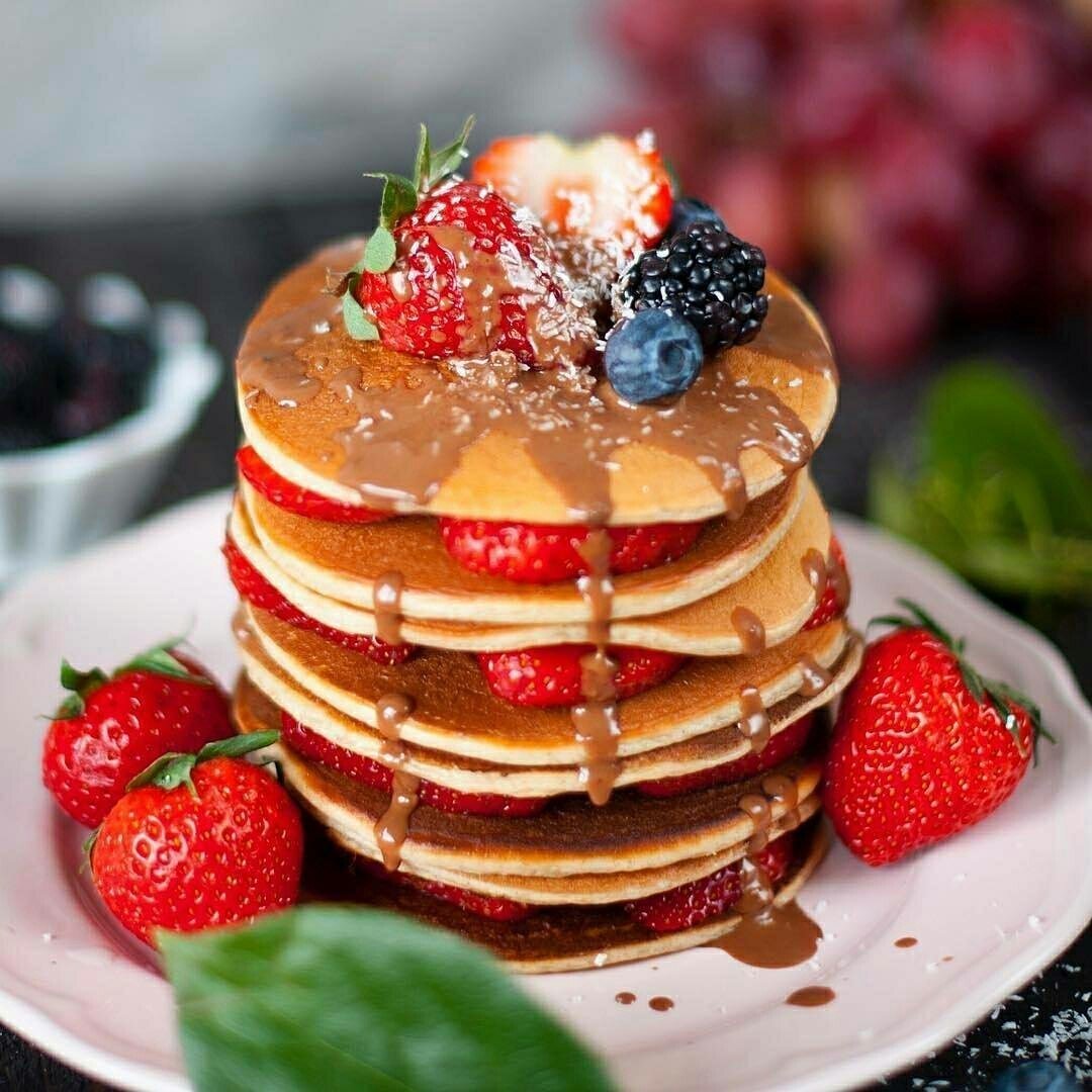 Панкейки по первому рецепту