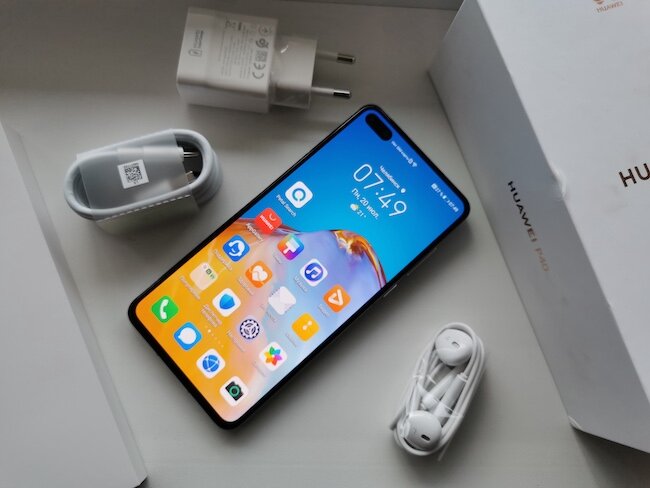 Внешний вид смартфона Huawei P40