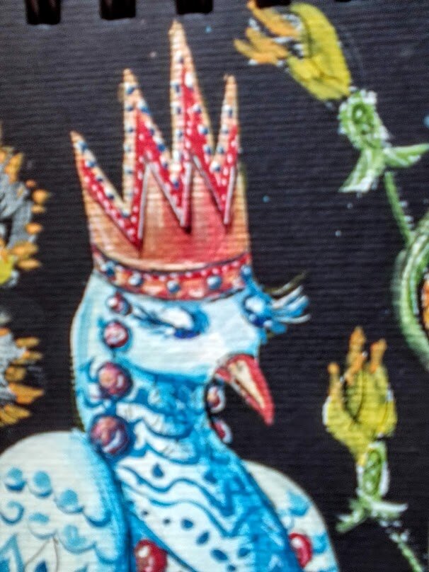 Горлинка-царевна. Фрагмент.