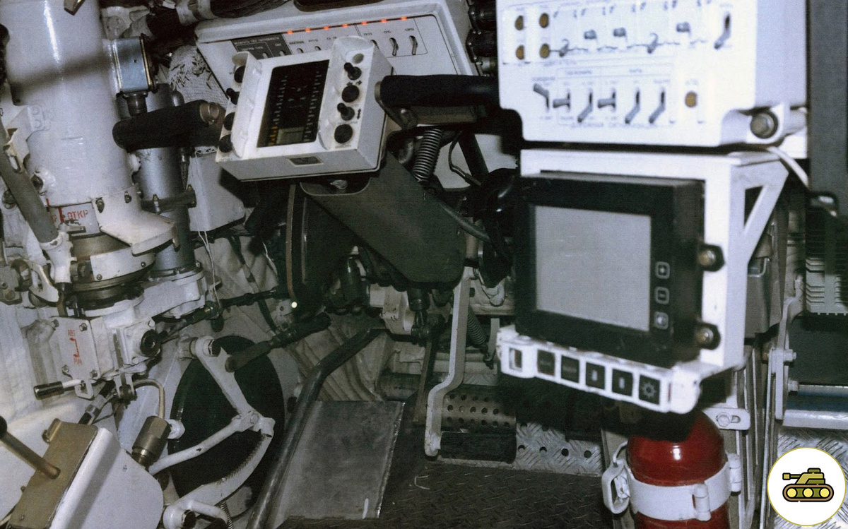 Танк изнутри.