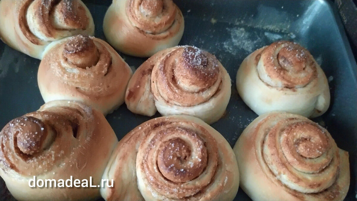 булочки с корицей