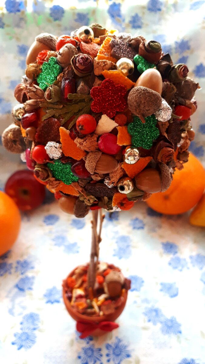 Осенний топиарий.