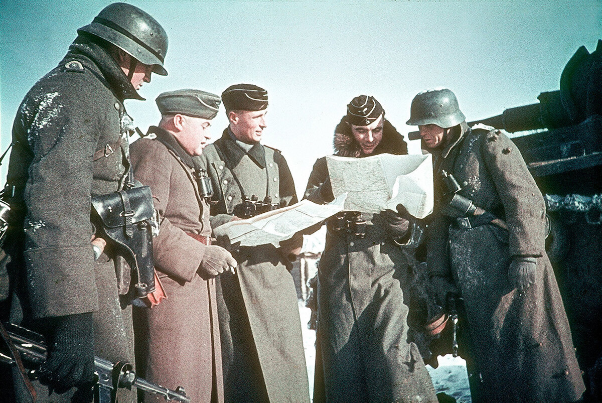 немцы под москвой 1941