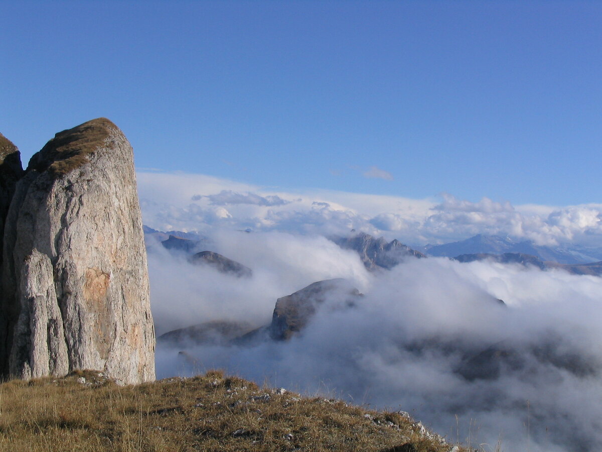 Вид с вершины горы Большой Тхач