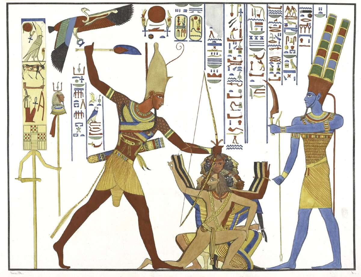 Фараон рисунок