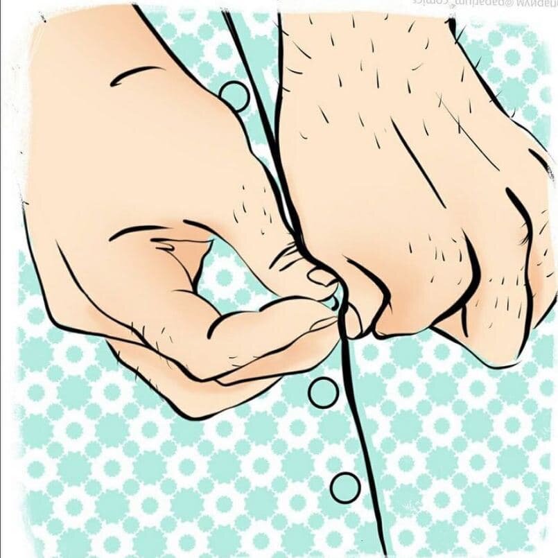 Пуговичный кошмар папы