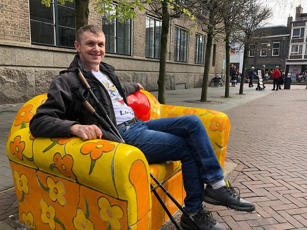 Это я путешествую по Голландии