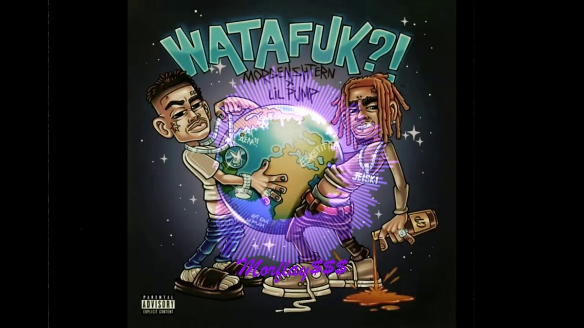   Обложка трека-WATAFUK?!-MORGENSHTERN, Lil Pump