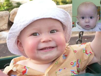 Даня... В доме ребенка - испуганный взгляд и горькое одиночество... Через 5 месяцев - судите сами...