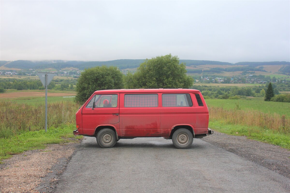 Volkswagen T3 Caravelle, путешествие на Урал.
