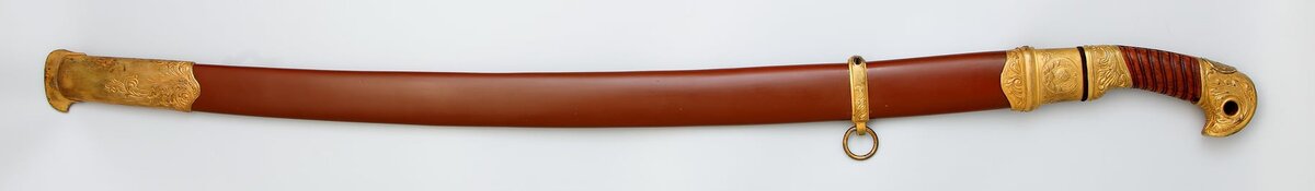 Шашка в ножнах. Общий вид (фото Екатерины Гвоздевич).