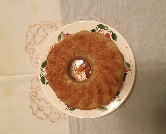 Вот такое чудо с орехами получилось🎂