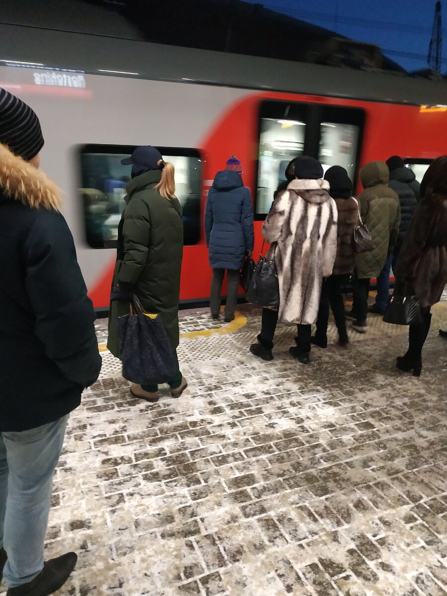 Одна из станций МЦК. Фото автора