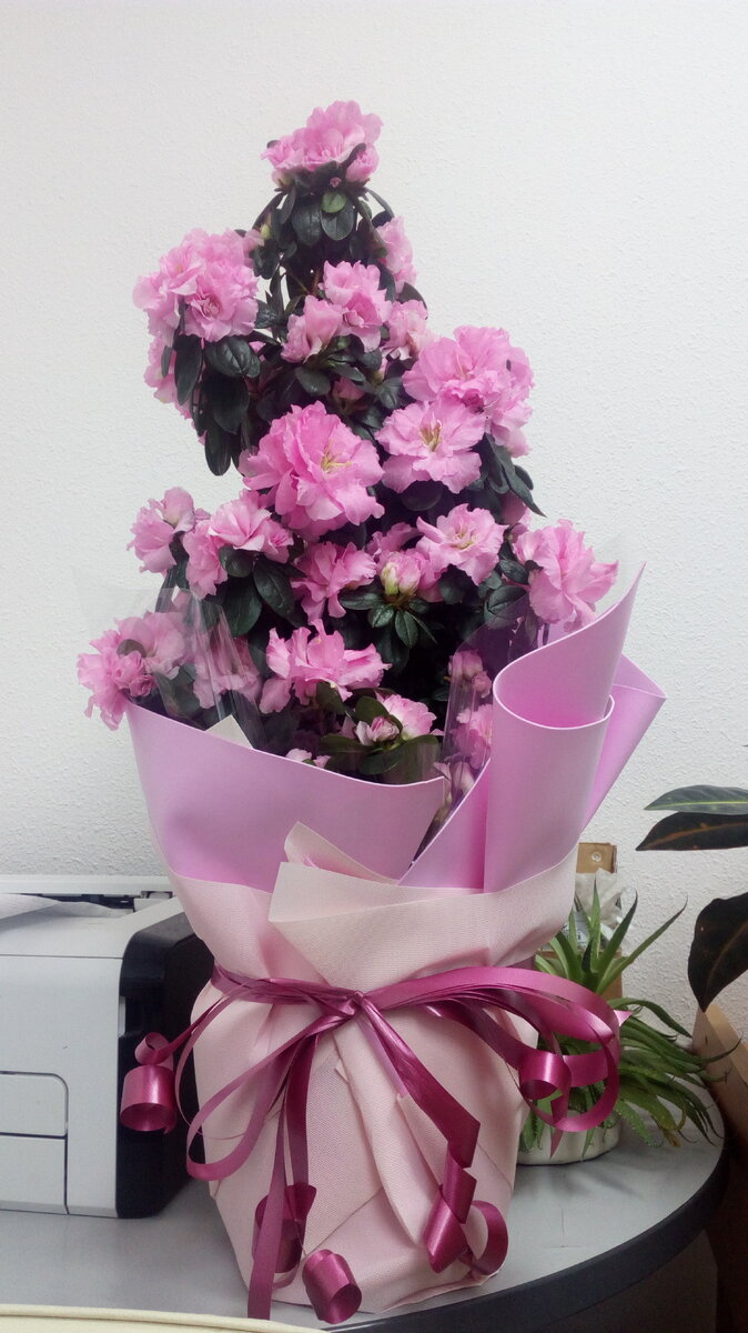 Букет конечно же другой, а цвет похож))) Фото автора