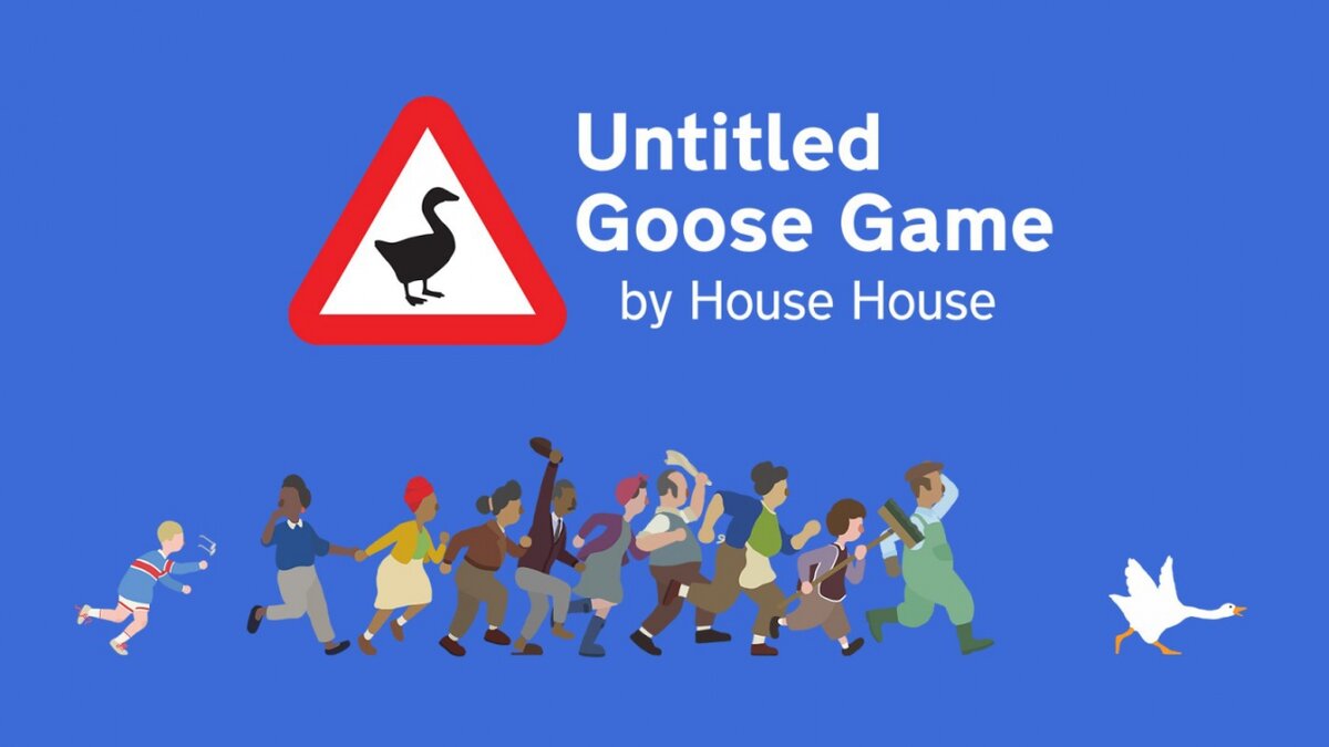 Скриншоты из игры Untitled Goose Game 