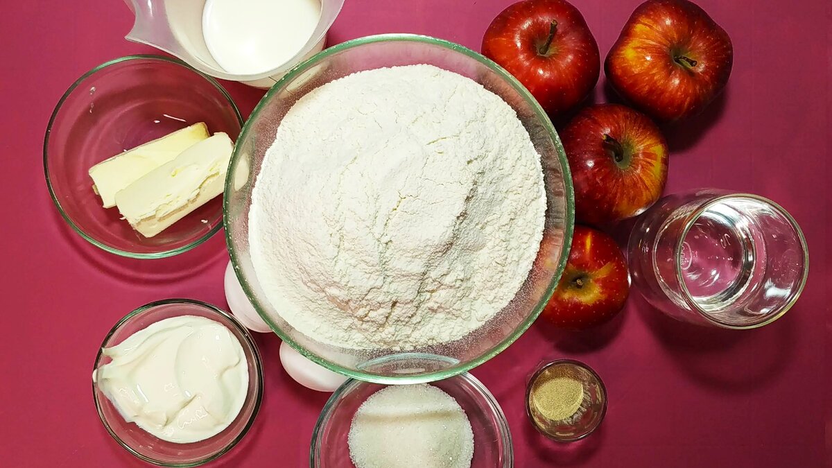 Показываю свой любимый рецепт булочек с яблоками (необычная и вкусная начинка)