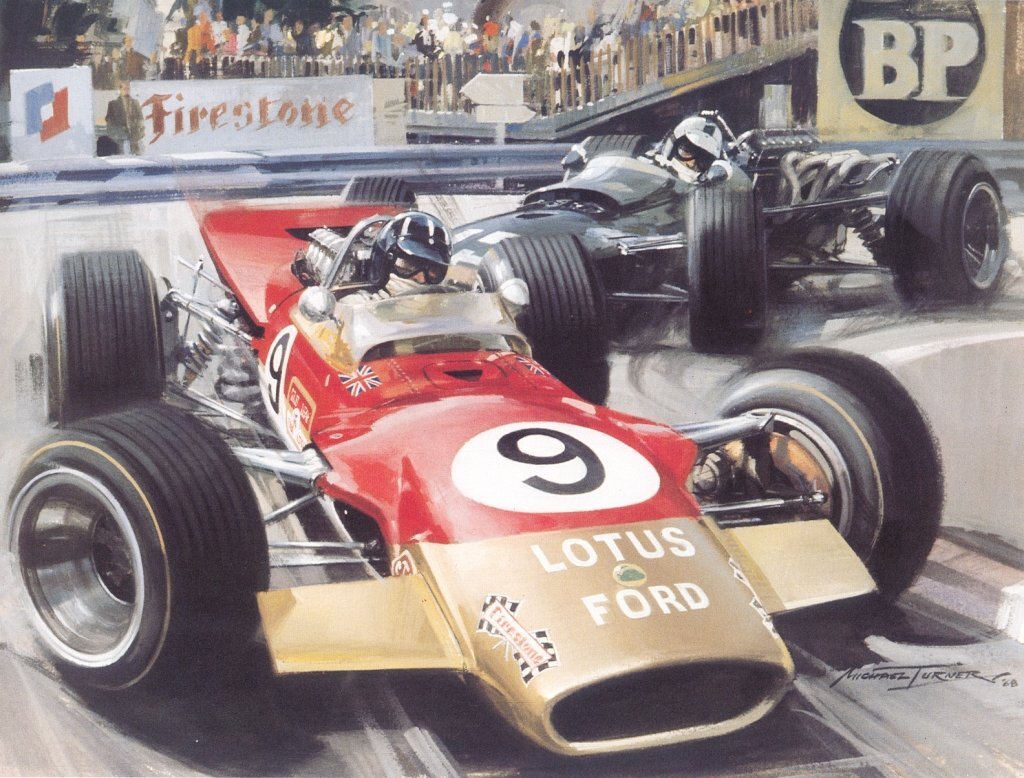 1968 "Lotus-Ford-49B"