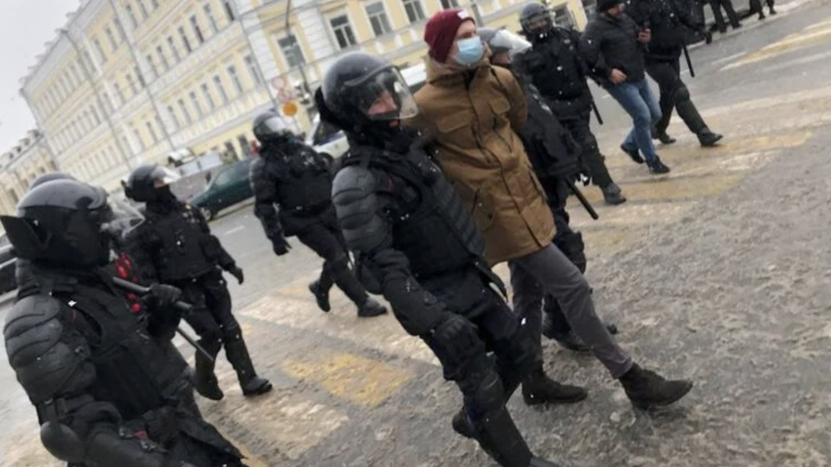 Задержания в Москве. Фото "Страны"