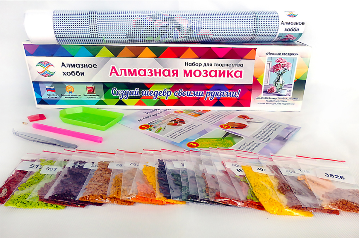 В чем смысл заработка на алмазной мозаике