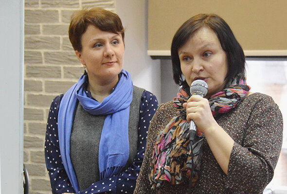 Александра Теплицкая (слева) и Татьяна Беглова