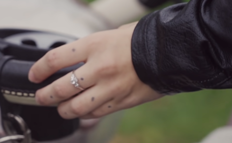 Пример татуировки. Воровские точки