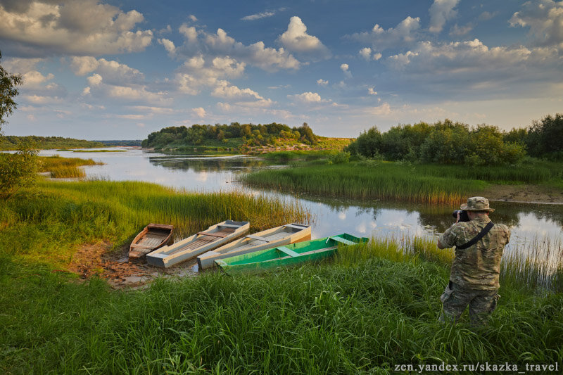 Много красоты в деревнях