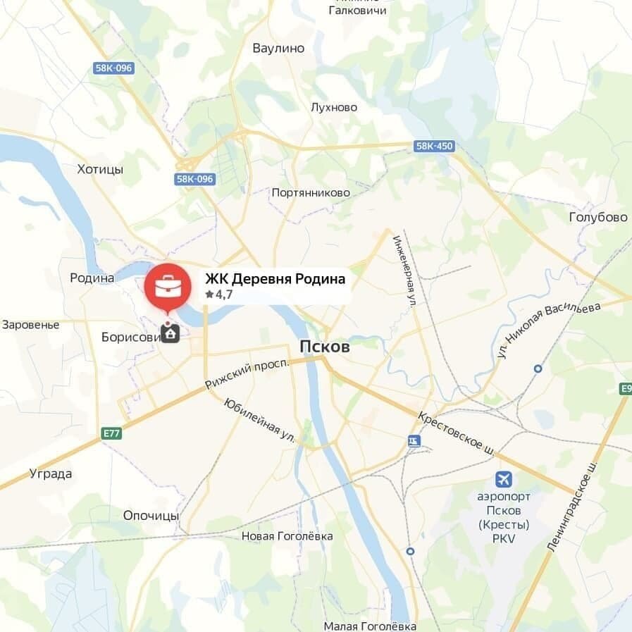 ЖК Родина в Пскове