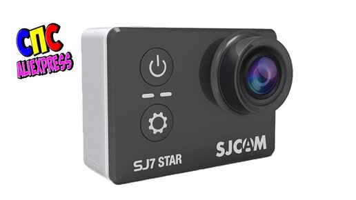 Посылка с Алиэкспресс: Экшн камера Sjcam sj7 star